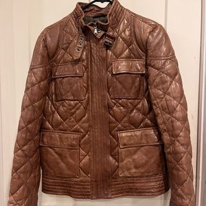Eddie bauer leather jacket ! Bomber jacket